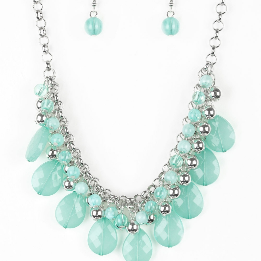 necklace and matching earrings
